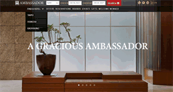 Desktop Screenshot of ambassadorhotel.com.tw