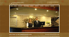 Desktop Screenshot of ambassadorhotel.ca