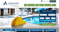 Desktop Screenshot of ambassadorhotel.com